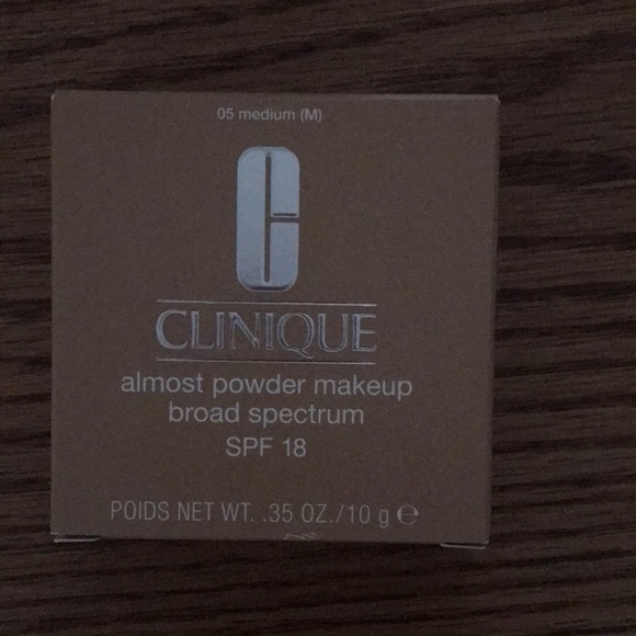 Clinique Other - Clinique Almost Powder spf 18 medium shade makeup foundation NEW in box Fresh
